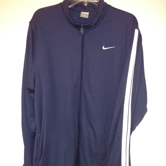 Navy Nike Zip-up Jacket - Picture 1 of 2